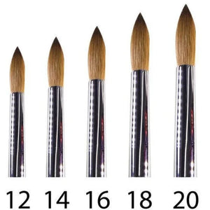TNM - Beauty Plus Kolinsky 111 A+ Brush Size: 14 - 16 - 18