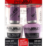 Pyramid Duo - Duo Gel y esmalte 0.5oz (#401 a #450)