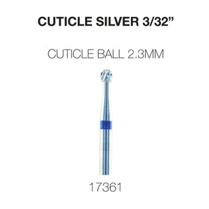 Cre8ion - Cuticle Carbide Silver 3/32