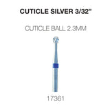 Cre8ion - Cuticle Carbide Silver 3/32