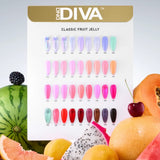 DND - DIVA Fruit Jelly Full Set 36 Colors (#01 - #36)