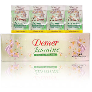 Demer - Deluxe Pedicure 4 Steps - Jasmine (Case 60 Packs)