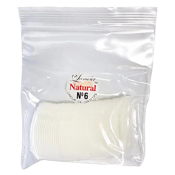 Lamour - Natural Tips Set 10 Bags (50pcs/Bag) (#00 - #10)