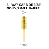 Cre8tion - Carbide Gold - Small and Large- 3/32 - 3-Way