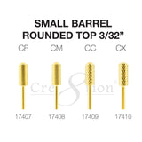 Cre8tion Gold Carbide - Small Barrel - Round Top 3/32"