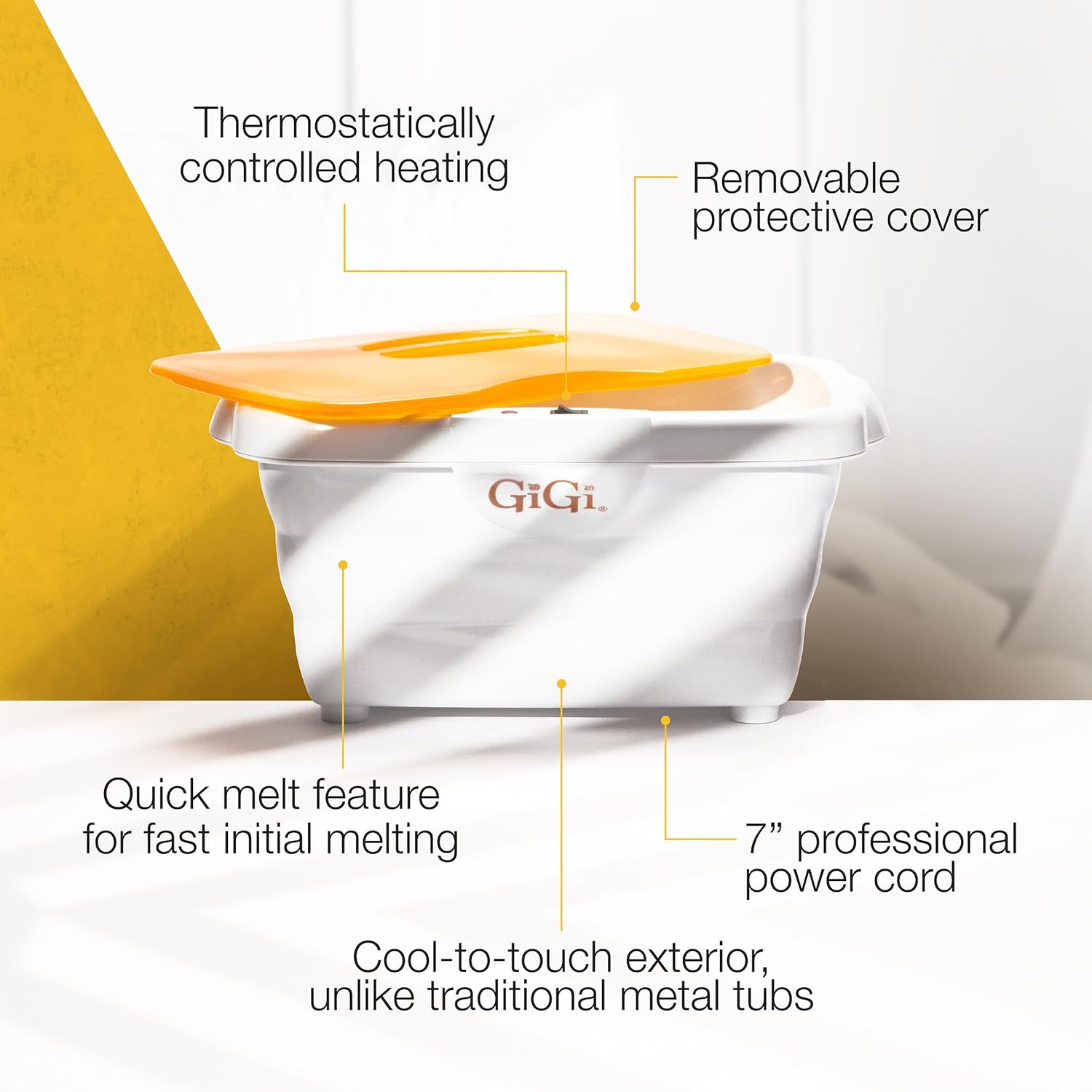 GiGi - Paraffin Bath Wax Warmer (Big Size 6lbs) – BolsaBeauty Nail