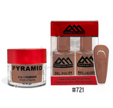 Pyramid - Gel & Lacquer & Dip Trio (#701 - #772) - NEW 2024