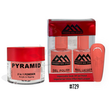 Pyramid - Gel & Lacquer & Dip Trio (#701 - #772) - NEW 2024