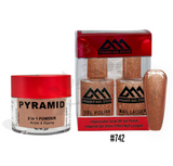 Pyramid - Gel & Lacquer & Dip Trio (#701 - #772) - NEW 2024