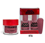 Pyramid - Gel & Lacquer & Dip Trio (#701 - #772) - NEW 2024