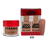 Pyramid - Gel & Lacquer & Dip Trio (#701 - #772) - NEW 2024