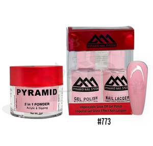 Pyramid - Gel & Lacquer & Dip Trio (#773 - #844) - NEW 2024