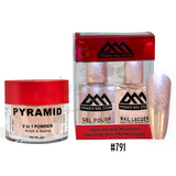 Pyramid - Gel & Lacquer & Dip Trio (#773 - #844) - NEW 2024