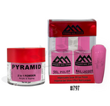 Pyramid - Gel & Lacquer & Dip Trio (#773 - #844) - NEW 2024