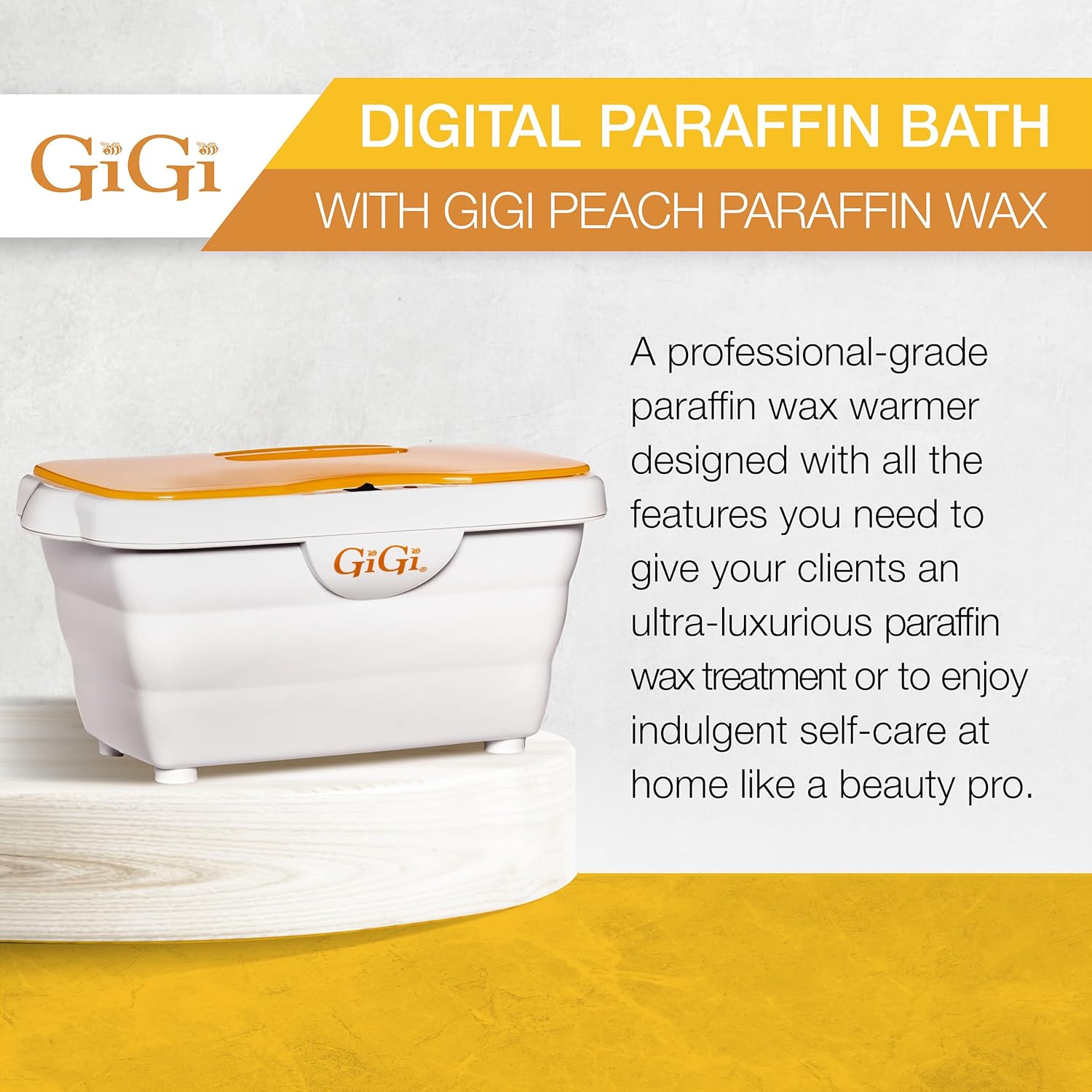 GiGi - Paraffin Bath Wax Warmer 6lbs – BolsaBeauty Nail Supply