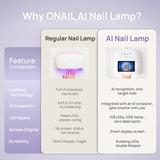 ONail - AI Technology Lamp With Battery (Pink)