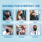 Kenko - 4 Layers Face Masks 50pcs (Blue/ Black)
