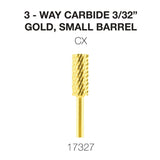 Cre8tion - Carbide Gold - Small and Large- 3/32 - 3-Way