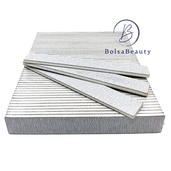 Nail File - Square Jumbo 80/80 Extra Coarse (50pcs)