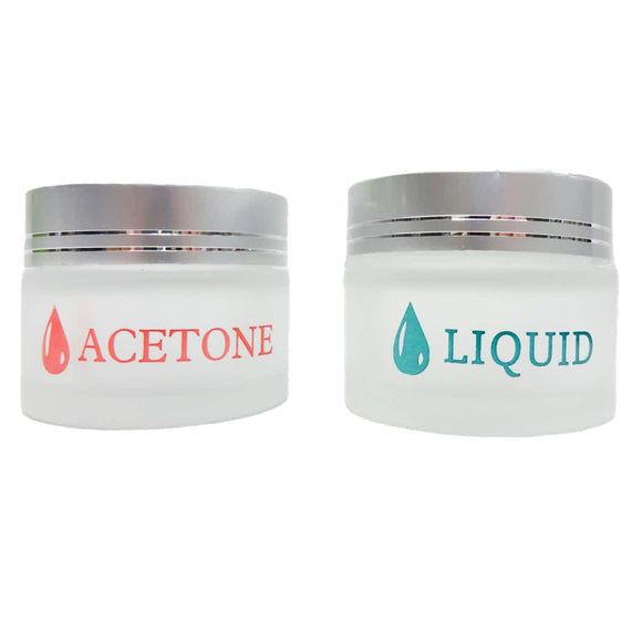 Empty Jar - Acetone, Liquid, Powder (2oz)