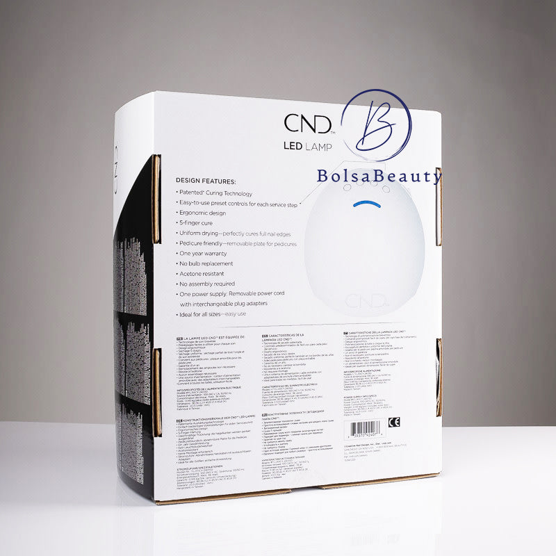 CND - LED Lamp Curing Technology (White) – BolsaBeauty Nail Supply