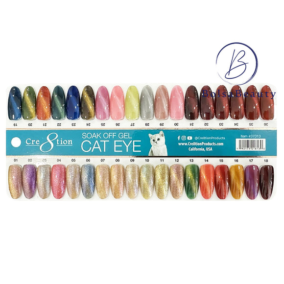 Cre8tion - Cat Eye Full Set 36 Colors (#01 - #36)