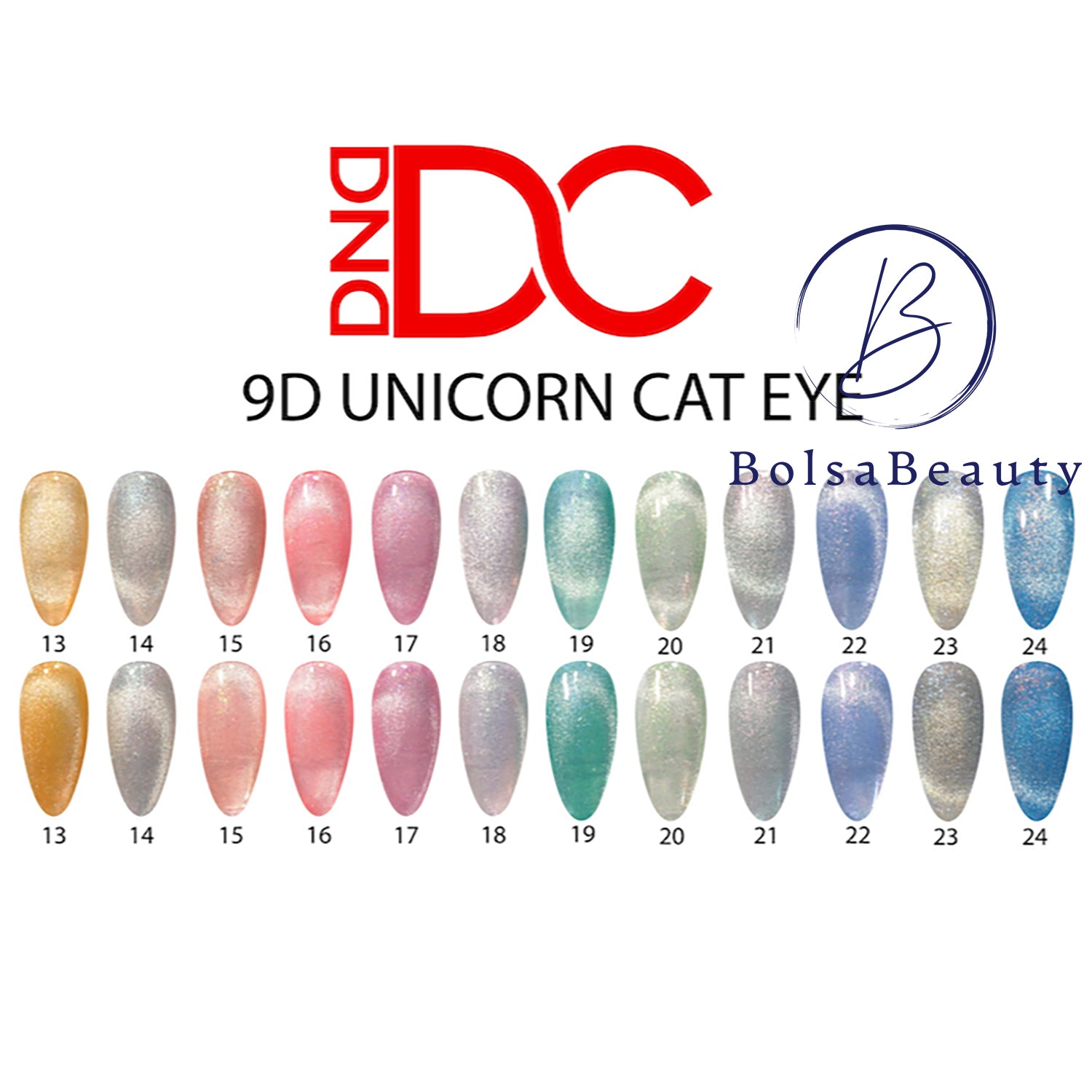 DC Unicorn 9D Cat Eyes, Sample Tips