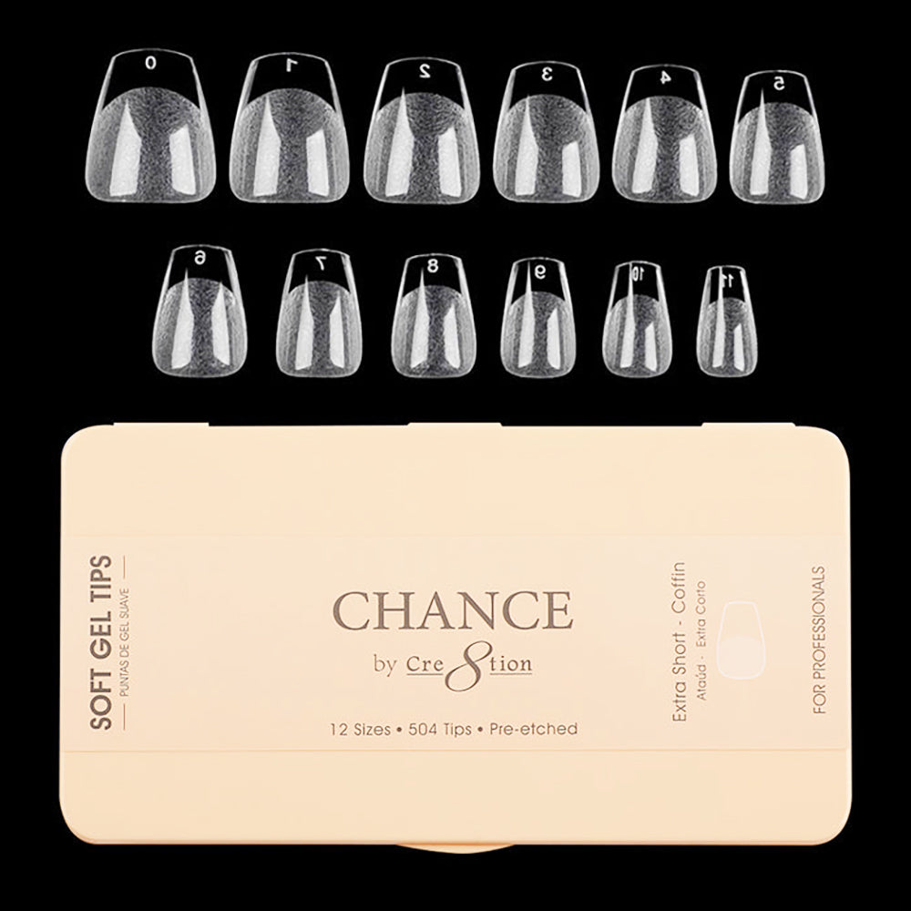 Chance - Coffin Soft Tips Box 600pcs (XS, S, M, L, XL) – BolsaBeauty ...