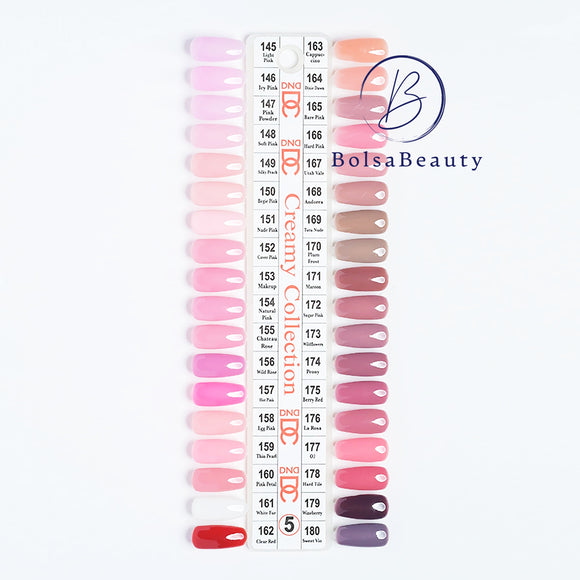 DND - DC Gel & Lacquer Duo Set completo de 36 colores (n.º 4, n.º 5, n.º 8)