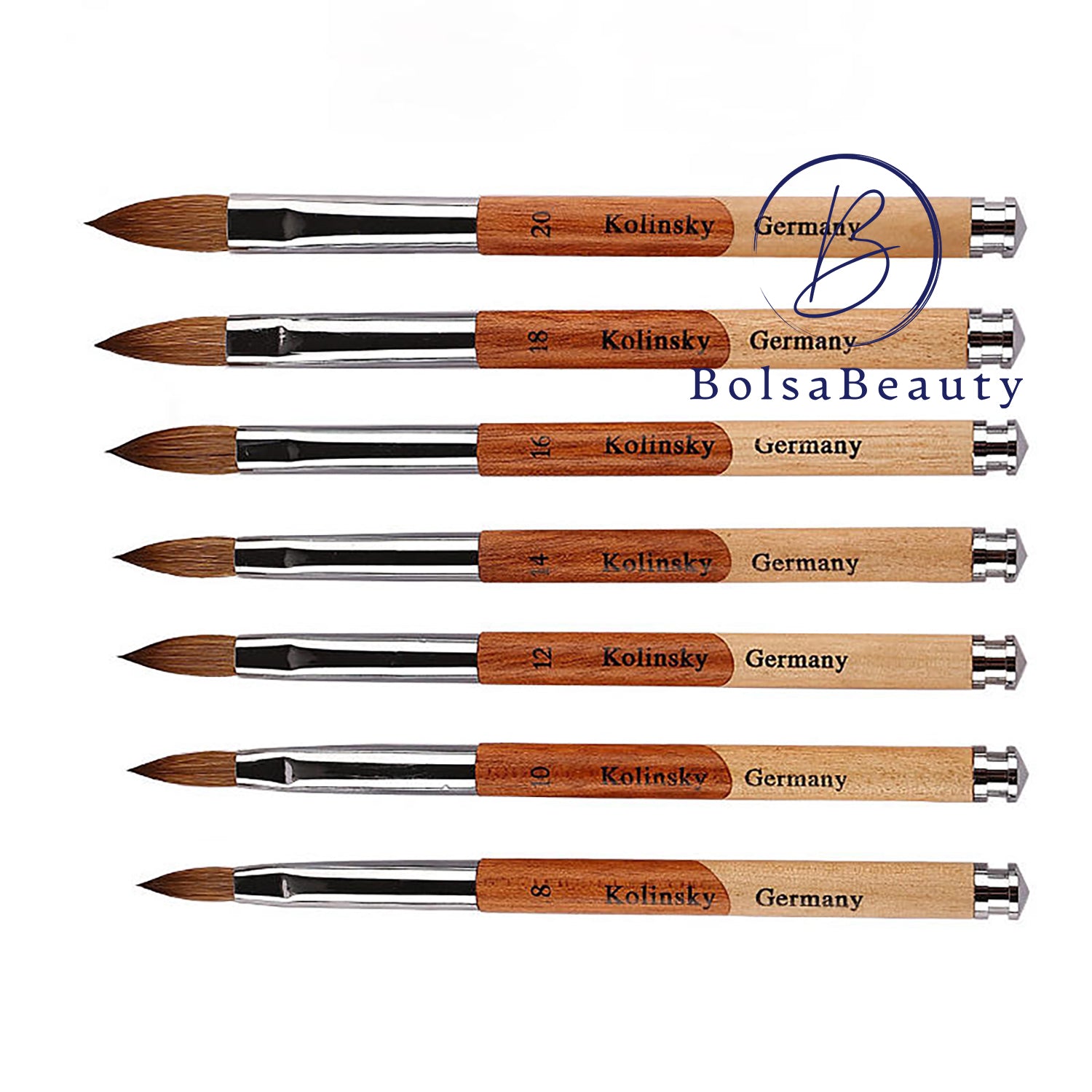 Kolinsky Brush 777 - Perfect for French Manicure - Pick your