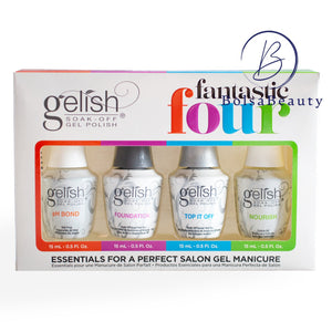 Gelish - Fantastic Four: Foundation, Top, pH Bond, Nourish