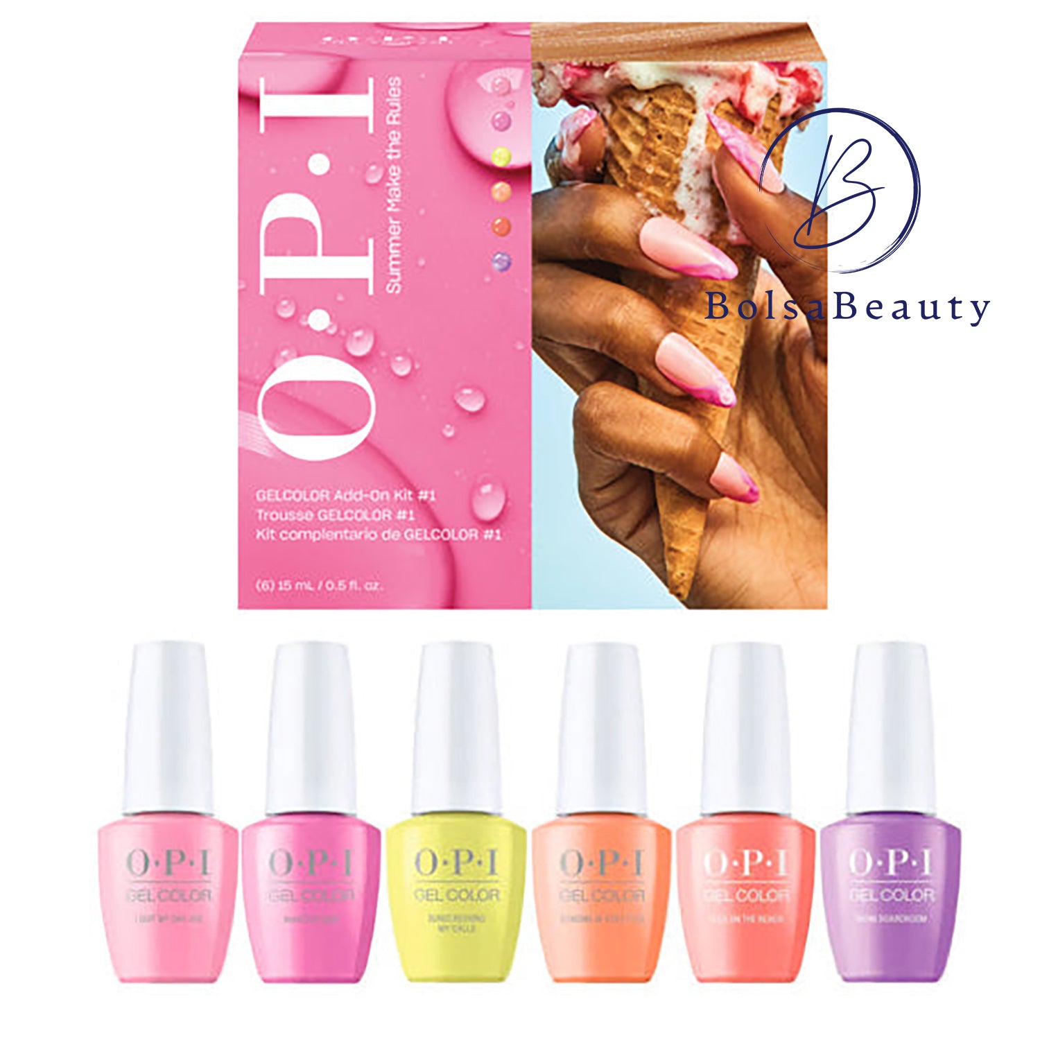 【OPI】ほぼ未使用！ジェルカラーby OPI 約6万円相当セット OPI - Gel Color 2023 - Summer Make The Rules (Set 1/ Set2