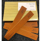 Nail File - Square Jumbo 80/80 Extra Coarse (50pcs)