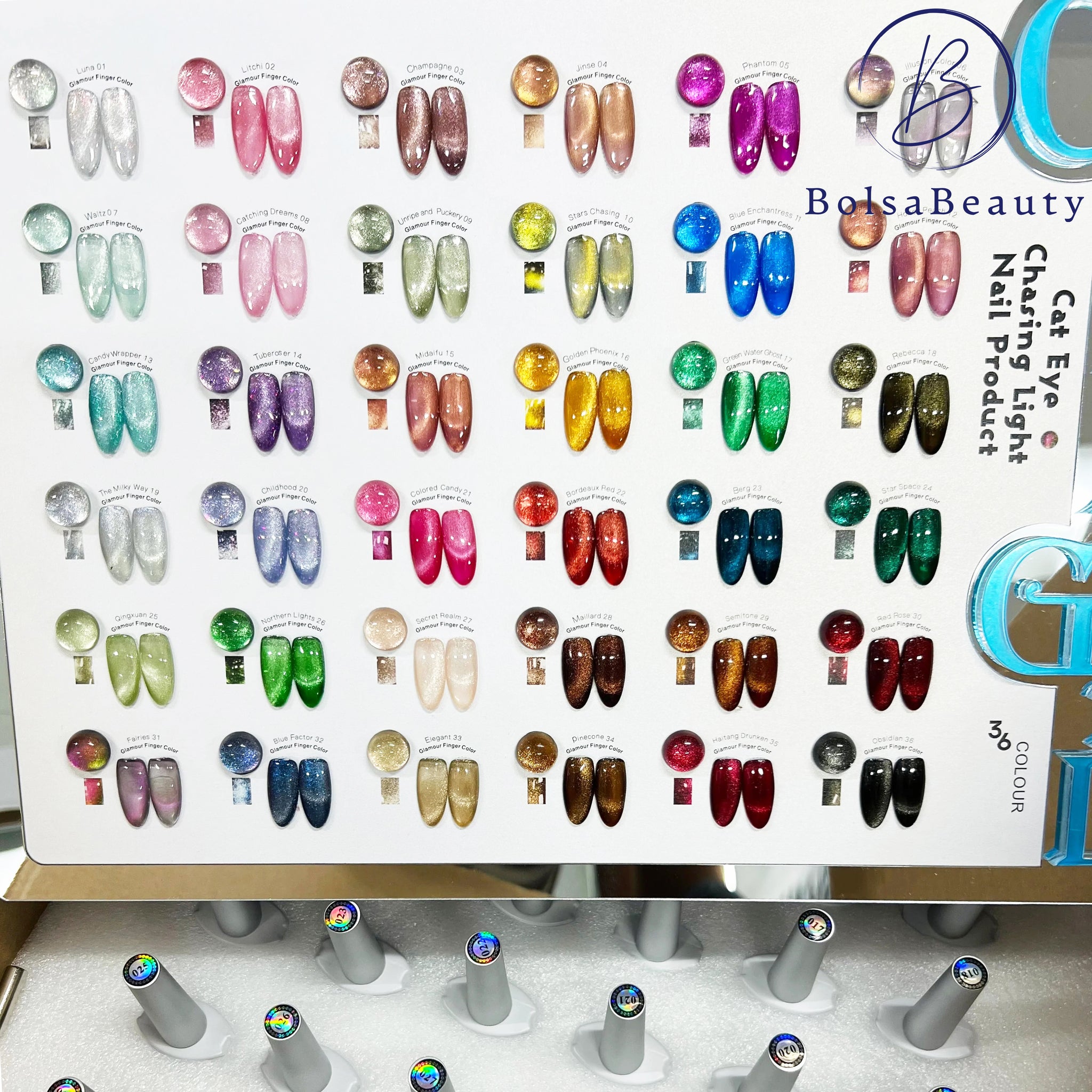 BolsaBeauty - Cat Eye Chasing Light Full Set (36 Colors