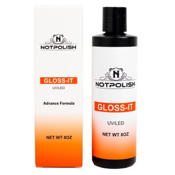 Notpolish - Capa base, Gloss It Top, Bond, Base, Activador, Brillo (15 ml)