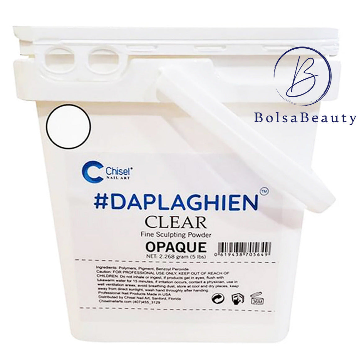 Chisel - Dap La Ghien Powder Refill 5lbs (Clear, Pink, Natural