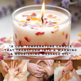 Bare Soak - Tea Light Massage Oil Candle (Many Scents)