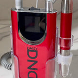 Daisy DND - Taladro para lima de uñas - Rojo (alta velocidad, estabilidad) 