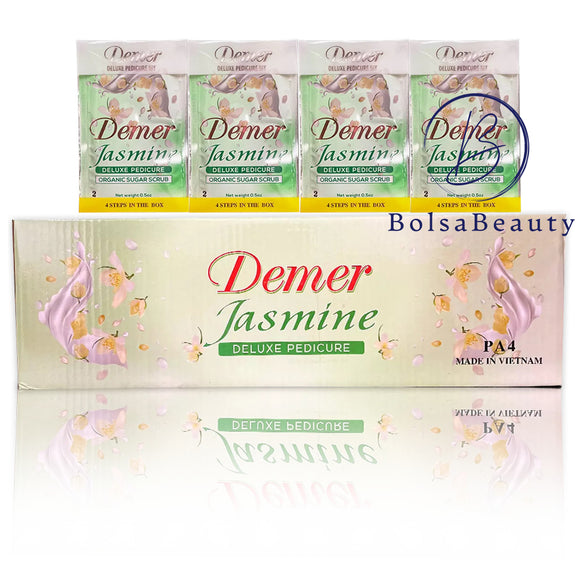 Demer - Deluxe Pedicure 4 Steps Many Scents (Case 60 Packs)