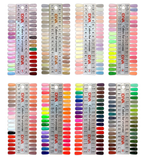 DND - Diva Gel & Lacquer Duo (#182 - #218) - Full Set 36 Colors