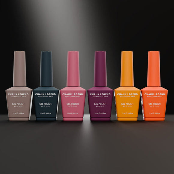 Chaun Legend - Gel Collection 6pc - Fall Must Haves