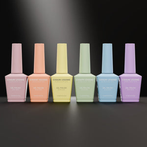 Chaun Legend - Gel Collection 6pc - Dreamy Pastels