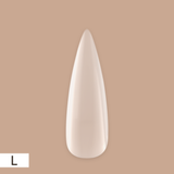 Kiara Sky - Gel X Tips: Natural Stiletto (M, L, XL, XXL)