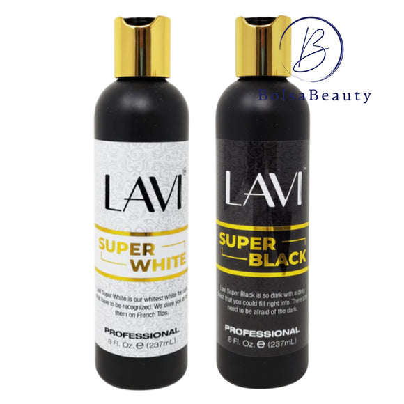 Lavi - Gel Super White, Super Black Refill (8oz)