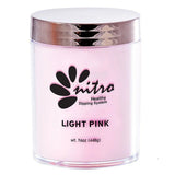Nitro - Pink & White Dip Powder 16oz (Many Colors)