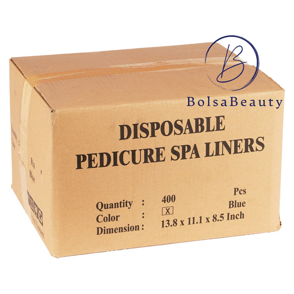 Lucky Star - Disposable Spa Liner Box 400pcs (Blue/ Clear)