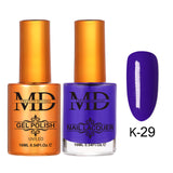 MD - Gel & Lacquer Duo (#K01 - #K60) - NEW 2025