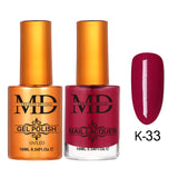MD - Gel & Lacquer Duo (#K01 - #K60) - NEW 2025