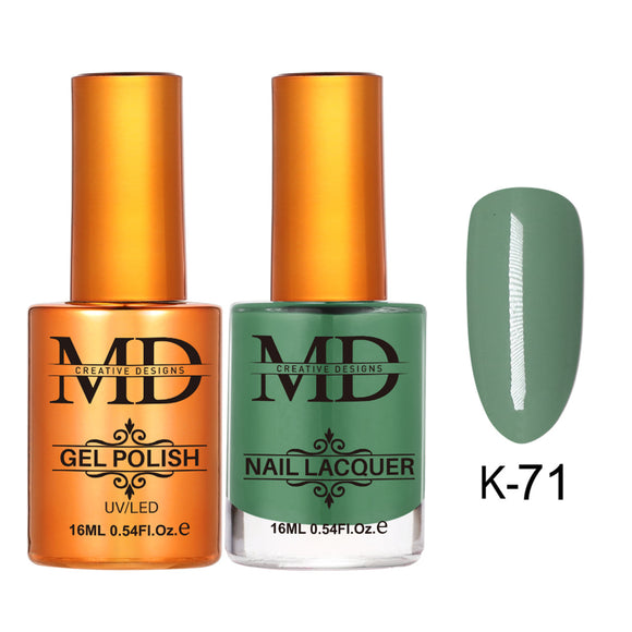MD - Gel & Lacquer Duo (#K61 - #K120) - NEW 2025