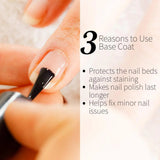 Seche - Clear Lacquer Base Coat Refill (16oz)